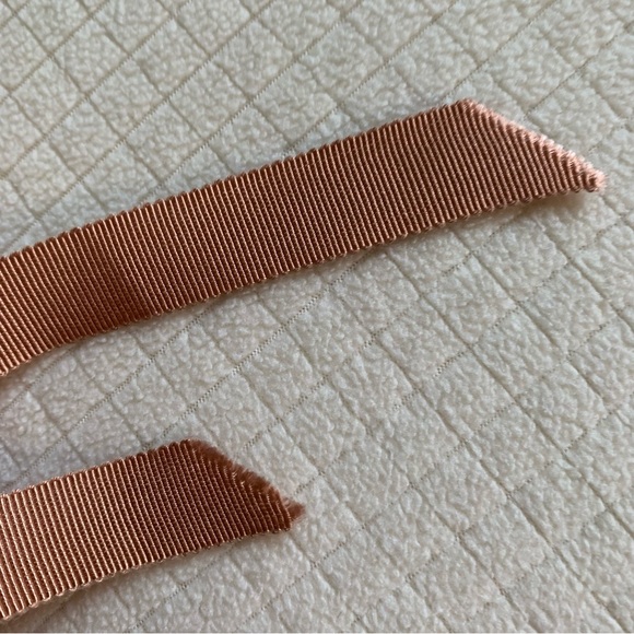 J.Crew copper & bronze bejeweled ribbon necklace - Picture 8 of 16